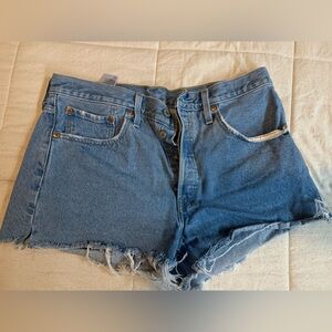 Levi's Classic Blue Jean Shorts